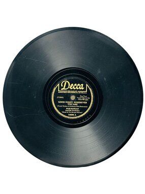 Russ Morgan Good Night Wherever You Are 10in Shellac 78 RPM Decca 18598